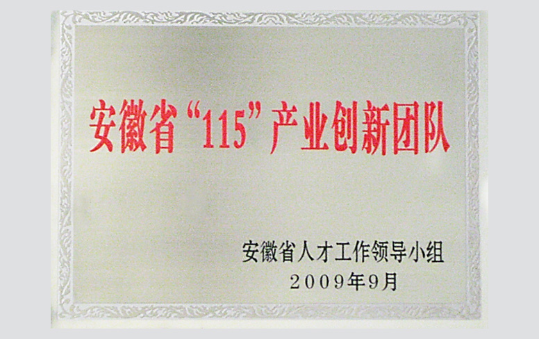 安徽省“115”产业创新团队